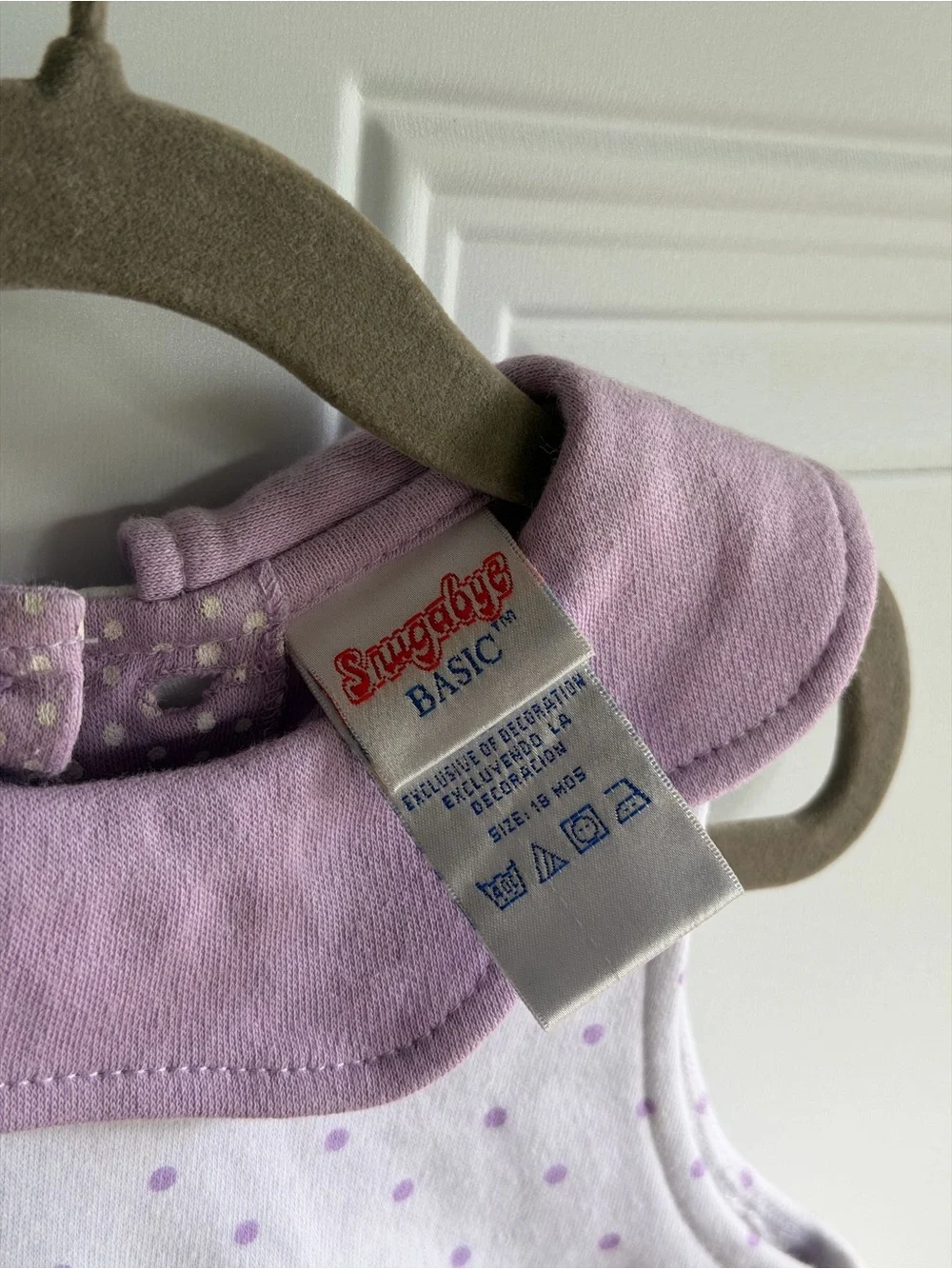 NWT Vintage Snugabye Baby Romper size 18m
